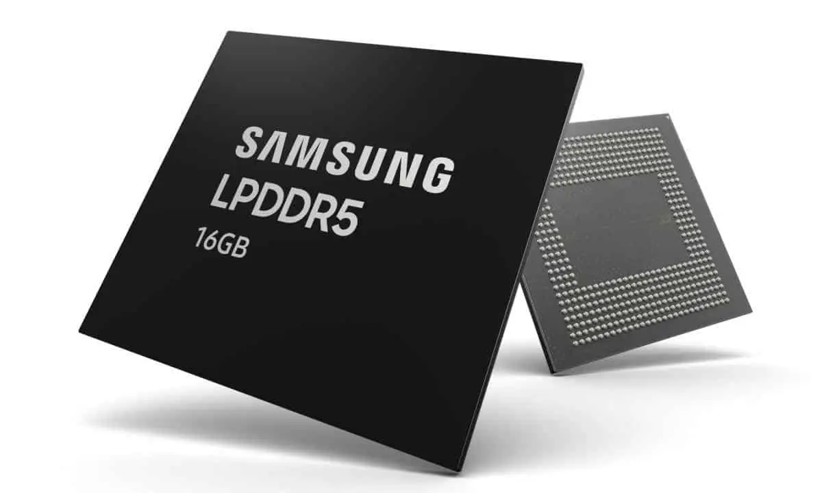 Samsung starts mass production of next-gen 16GB LPDDR5 RAM