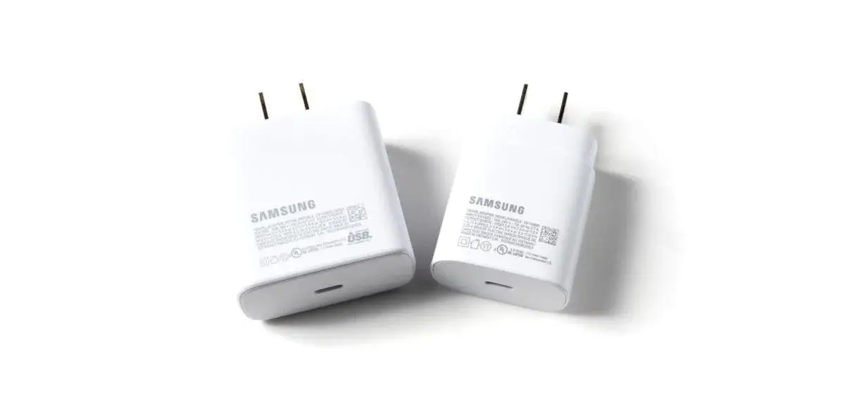 Samsung 65W charger bags TUV SUD certification