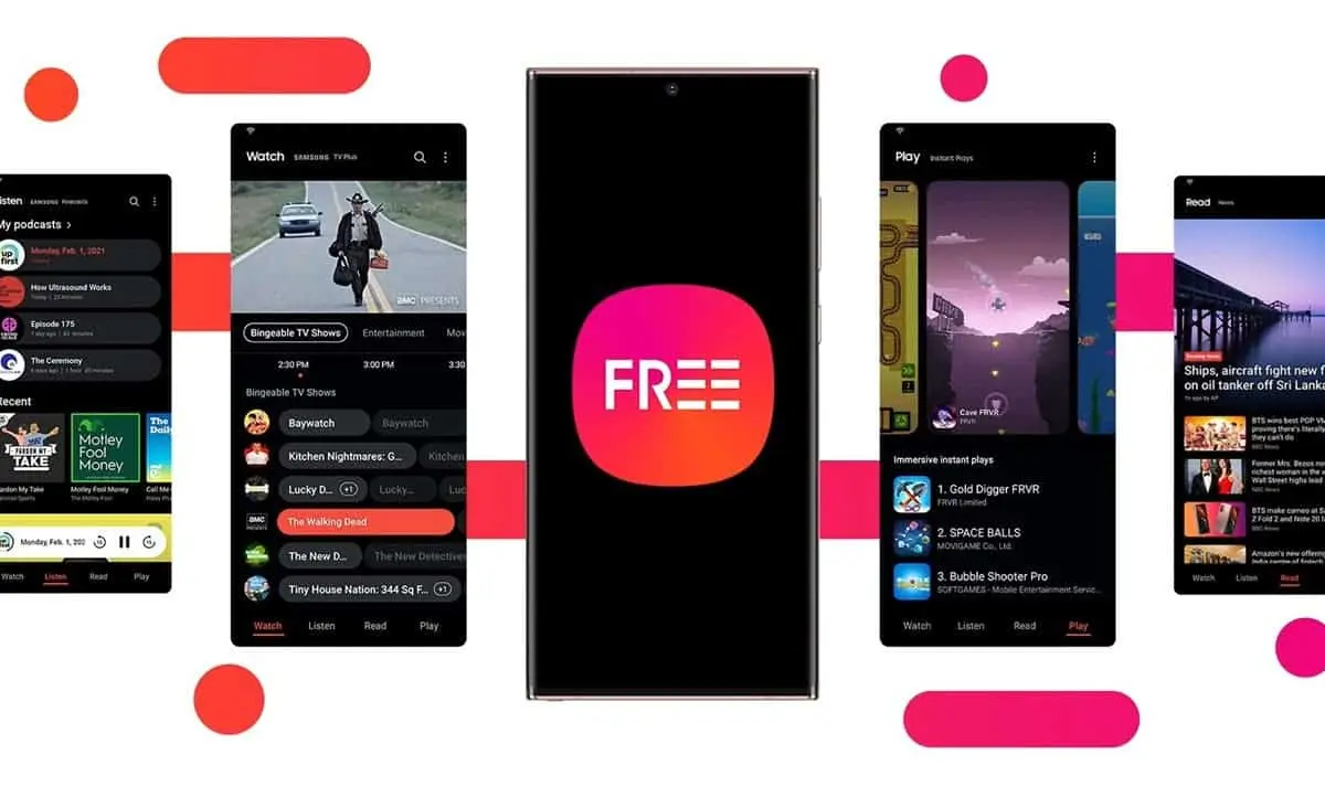 Listen to 75,000 podcasts for FREE on the Samsung Free app