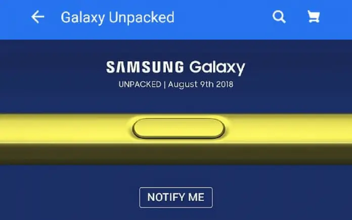 Confirmed: Galaxy Note 9 release date is August 24