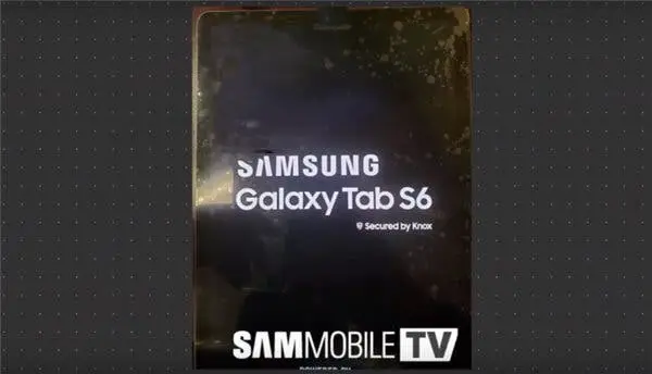 Samsung Galaxy Tab S6 real image appears online with a dual rear camera