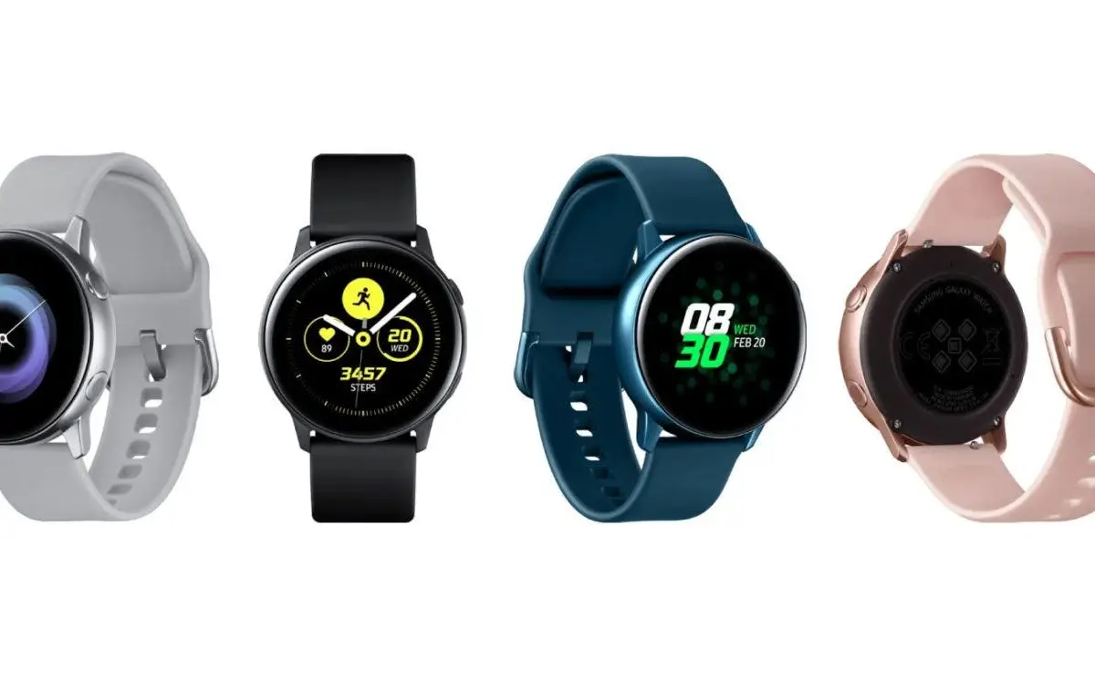 Samsung Galaxy Watch Active shows itself in all its beauty