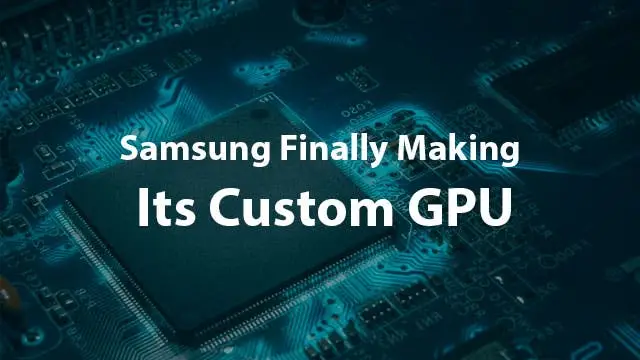 Samsung's gaming smartphone could be equipped with a custom GPU