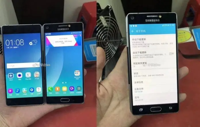 Samsung's foldable smartphone prototype leaked in the wild