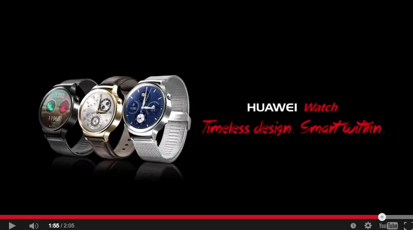Huawei Watch promo video released, looks better than we had hoped