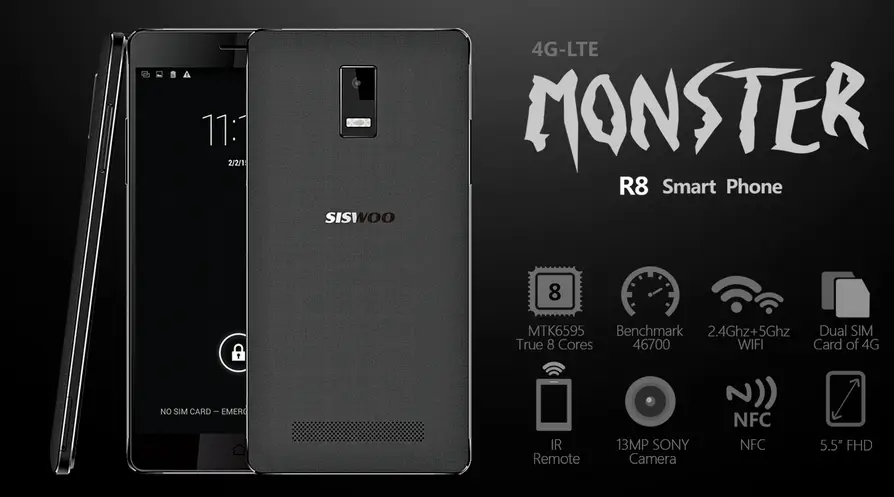 Siswoo team up with T-Mobile in German to offer the R8 Monster on contract
