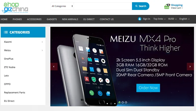 GizChina Shop Now Open!