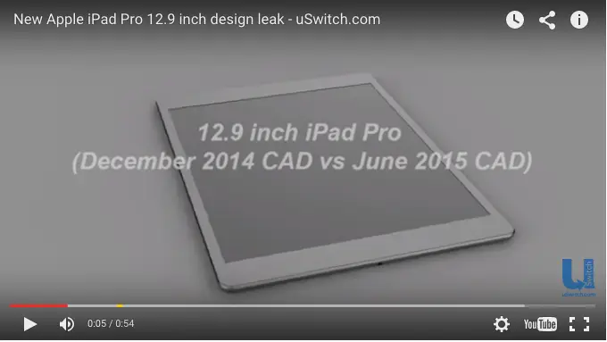 Could this be the iPad Pro, leaked video shows large screen Apple tablet