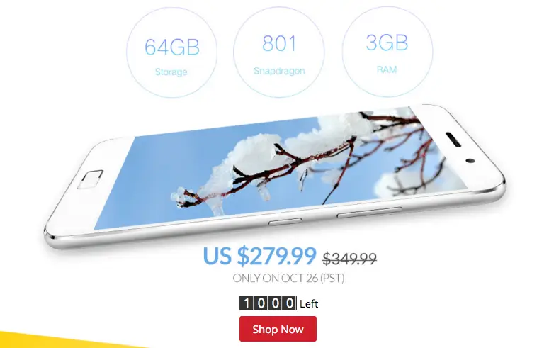ZUK Dubai Press Conference kicks off with a $279.99