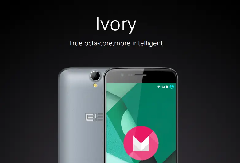 Elephone Ivory $99 with octacore chipset goes live today