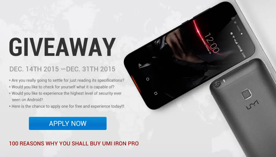 UMi offering you the chance to win a UMi Iron Pro