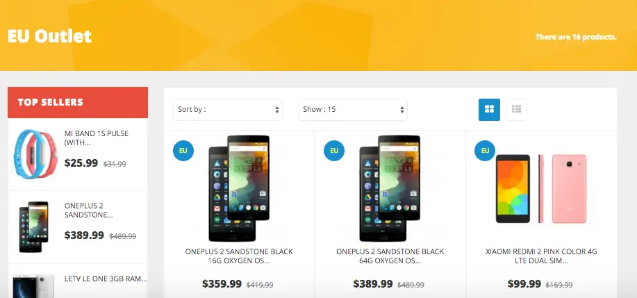 New Outlet deals available on Shop.gizchina.com