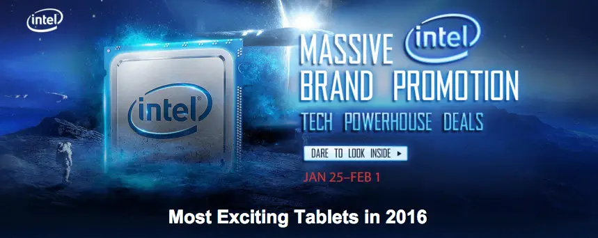 Intel powered Windows 10 tablets from only $76.80 on Gearbest