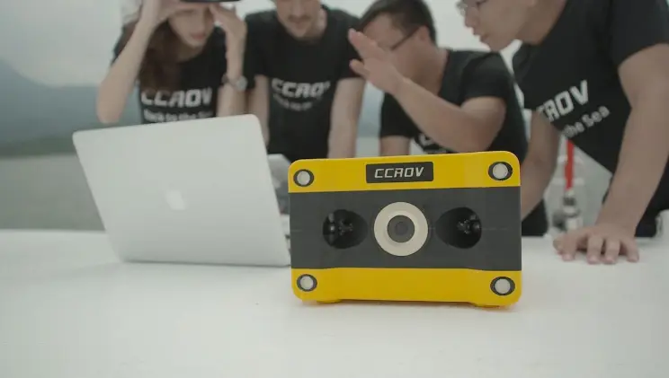 CCROV is the worlds first 4K underwater drone