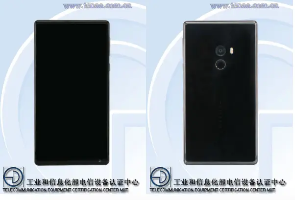 Xiaomi Mi Mix concept phone arrives at TENAA