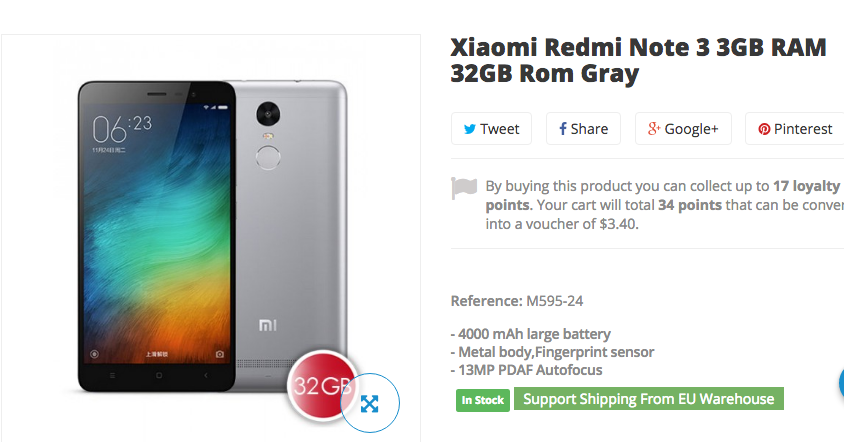 Xiaomi Redmi Note 3 on sale for just $165.99