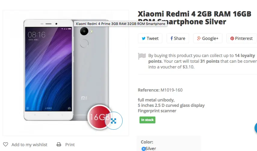 Buy the Xiaomi Redmi 4 for only $139.99 Now!