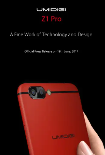 UMIDIGI Reveals More About the Z1 and Z1 Pro Ahead Of Launch