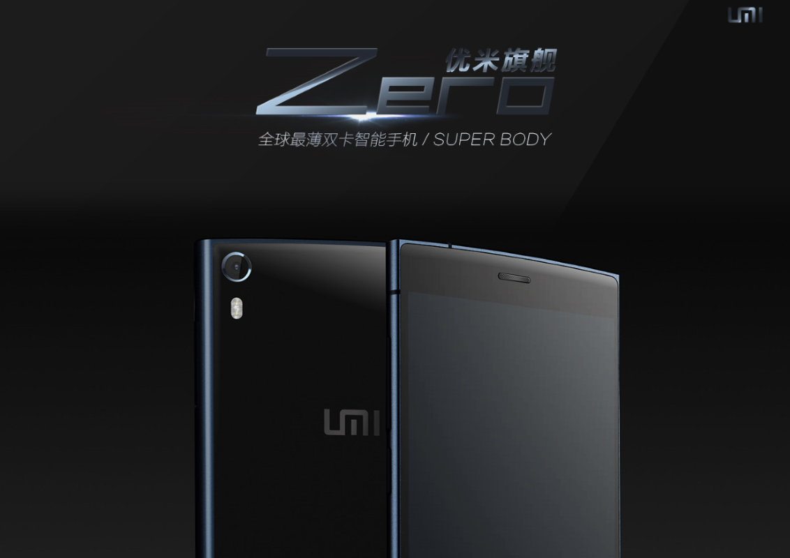 UMi Zero confirmed to get 2GHz MT6592T, CNC grade metal chassis, and more!