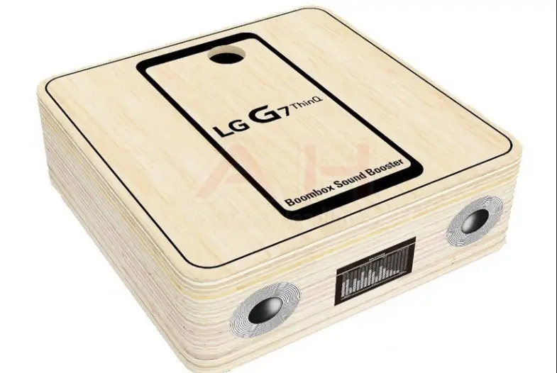 LG G7 ThinQ amplifier got caught in two leaked pictures