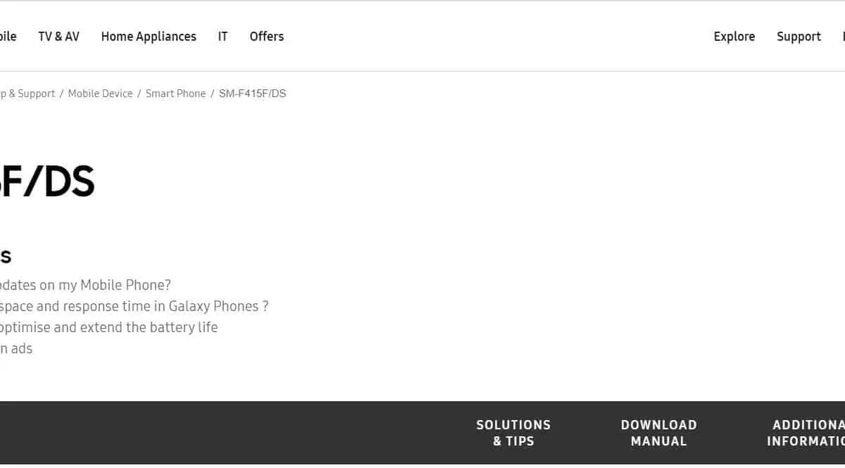 Samsung Galaxy F41 India Support Page Goes Live, Launch Imminent