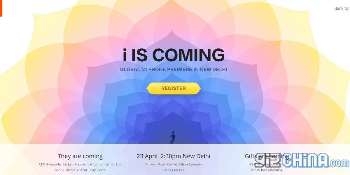 Xiaomi's first global launch set to take place in India later this month