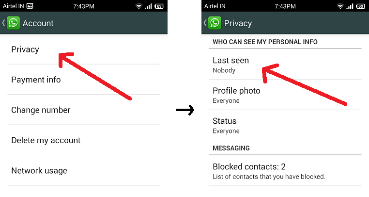 [How To] WhatsApp users on Android finally get rid of 'last seen' timestamps