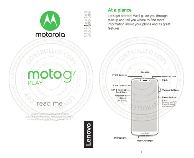 Moto G7 Play will come after all; the midrange device paid a visit to FCC