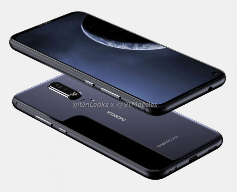 Nokia 8.1 Plus renders reveal an in-display camera