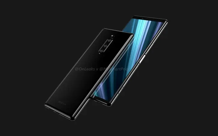 New Sony Xperia XZ4 case renders leak; confirms the triple-camera setup