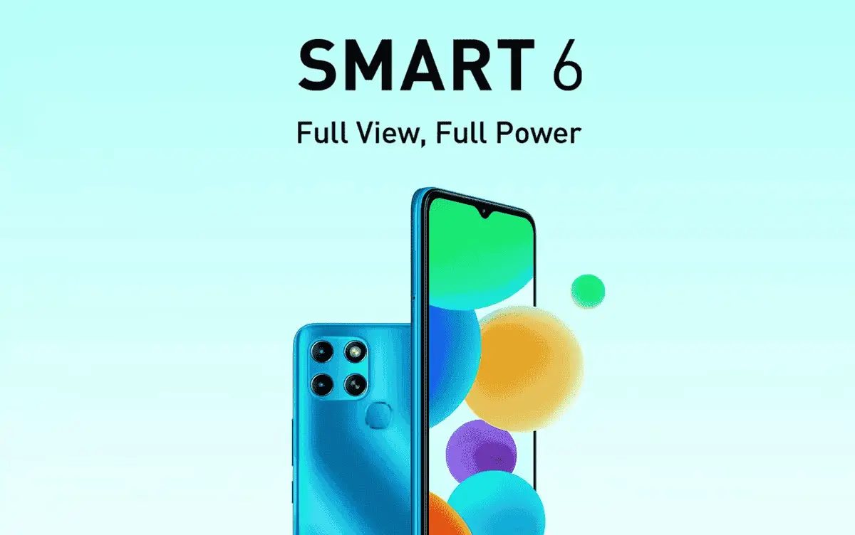 Infinix Smart 6 goes official with Android 11 Go and 5000mAh battery
