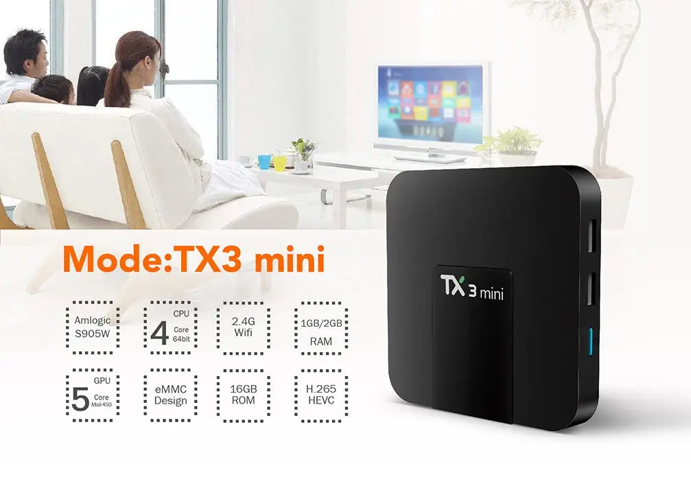 TX3 Mini TV Box for just €27.65 and more at Lightinthebox
