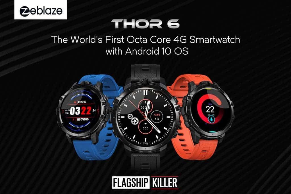 Zeblaze THOR 6 smartwatch model is coming soon