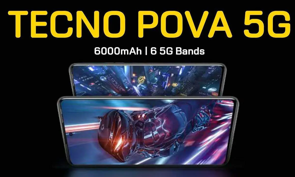 Tecno Pova 5G Phone's Renders & Specifications Leaked Before Launch