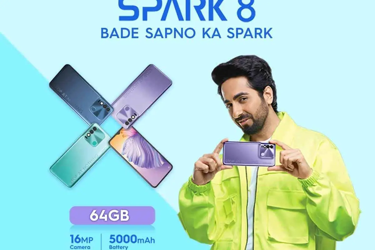 Tecno Spark 8 New Version Launched In India, See Specs & Price
