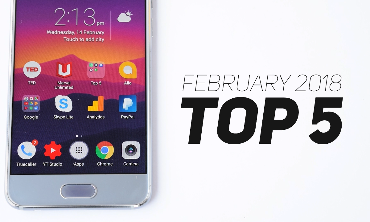 Top 5 Best Essential Android Apps Feb 2018 | Must Have