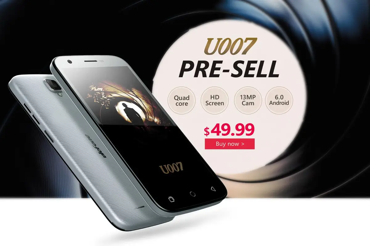 Ulefone U007 presale price set to $49.99