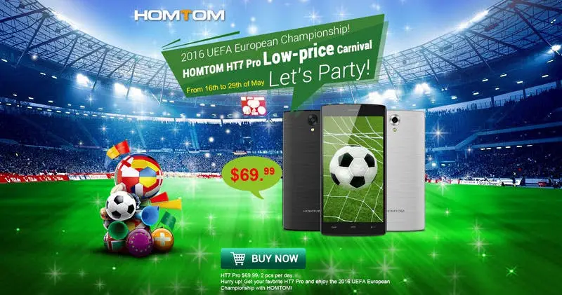 Homtom HT7 Pro flash sale