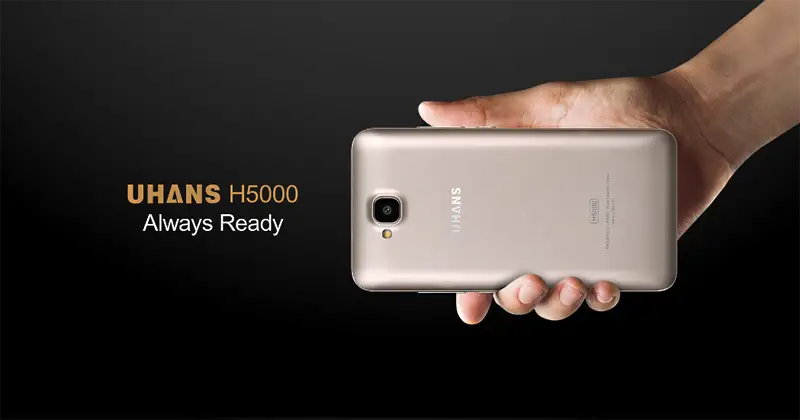 Uhans H5000 vs. Samsung Galaxy S7 - battery test video