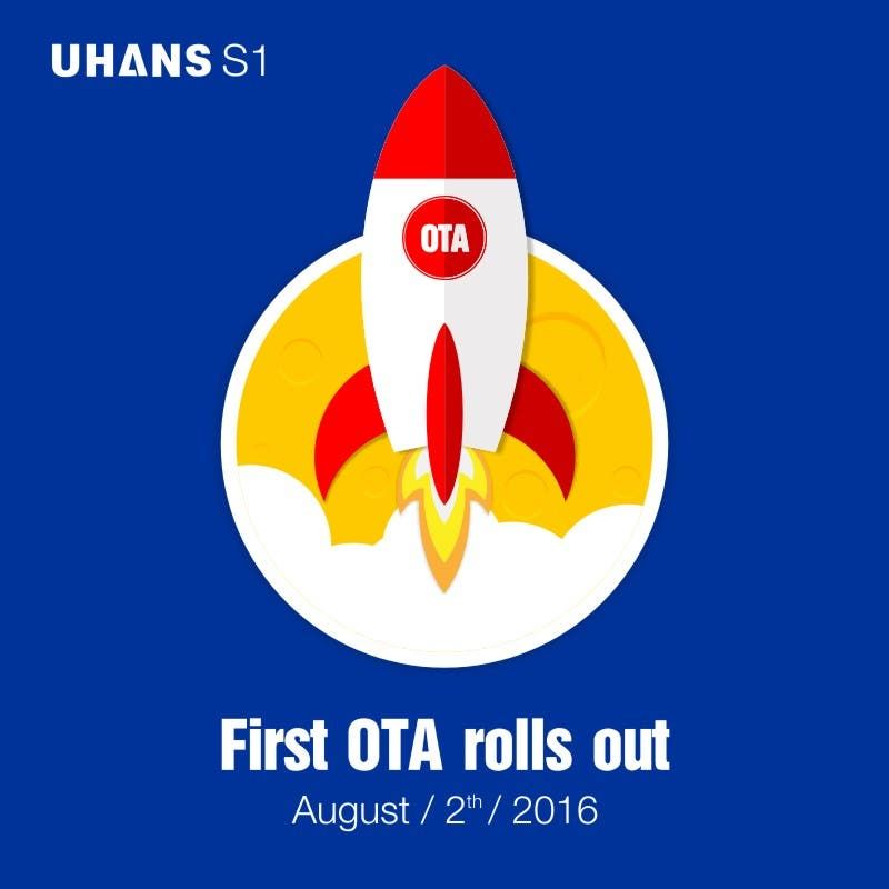 Uhans S1 first OTA update is live