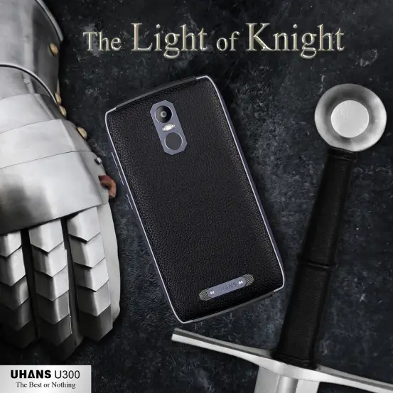 Uhans U300 marketed with some medieval flair twists