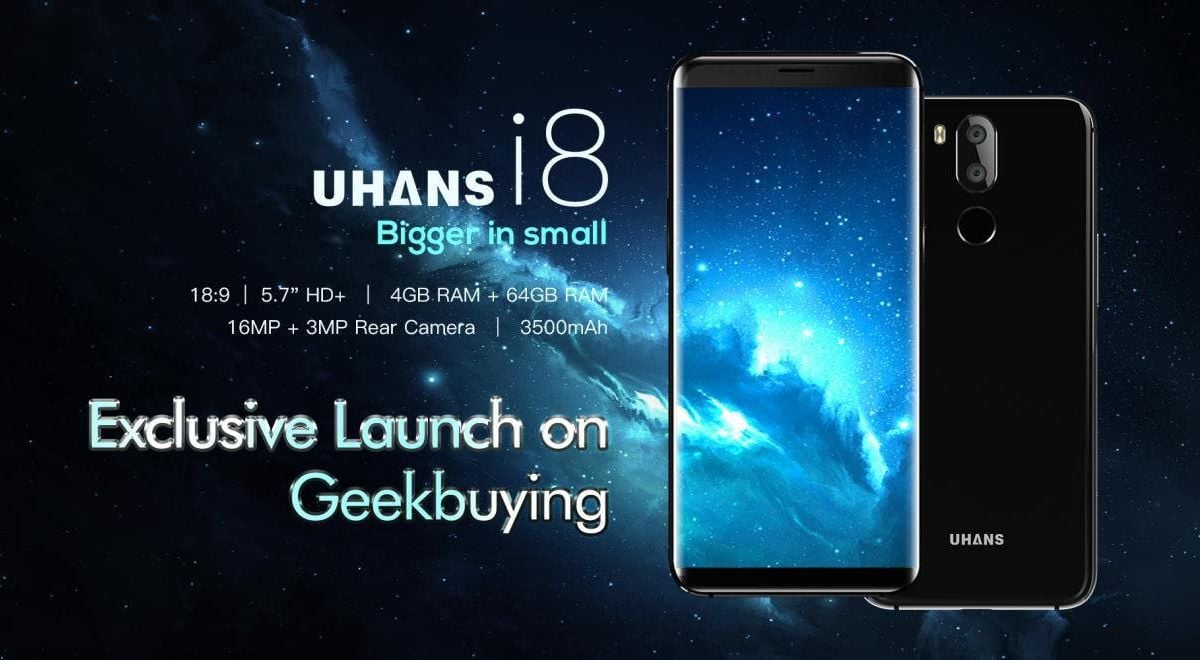 UHANS i8 exclusive launch reveals Face ID recognition tech