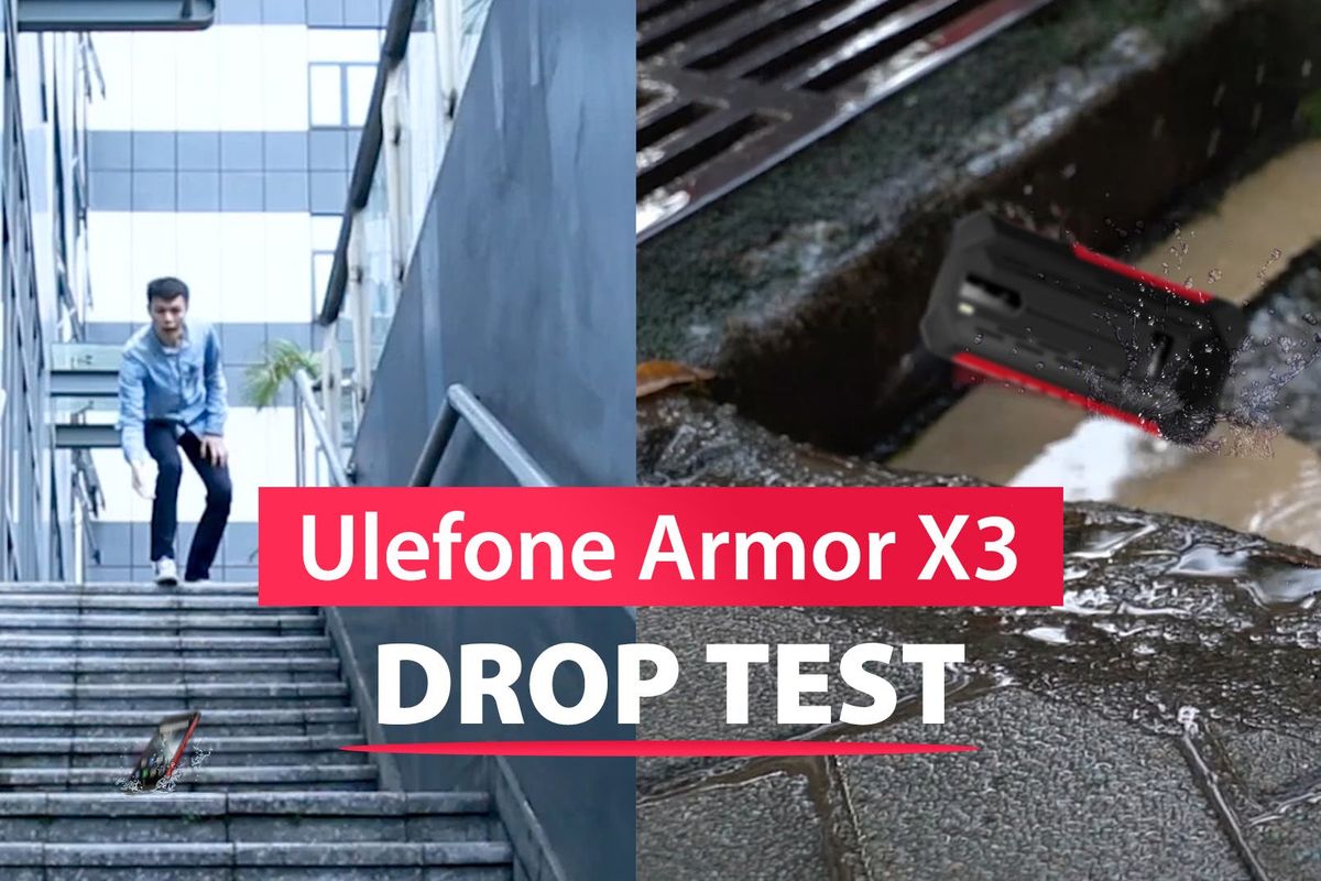 Ulefone Armor X3 Drop-Resistance Test Video