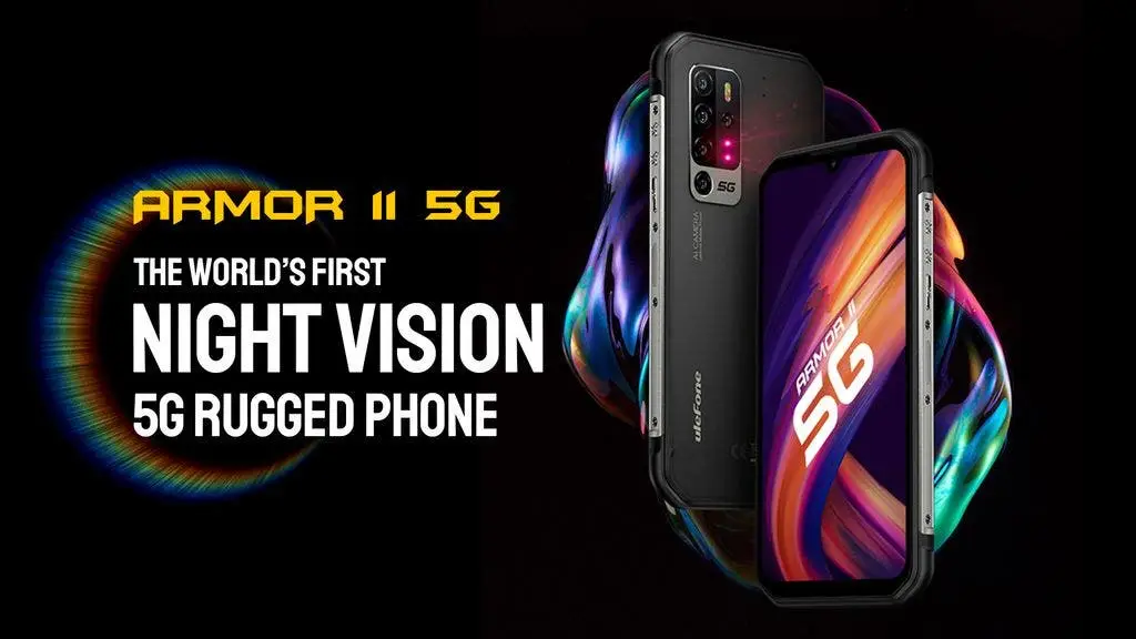 Night vision 5G rugged phone Ulefone Armor 11 5G finally launched