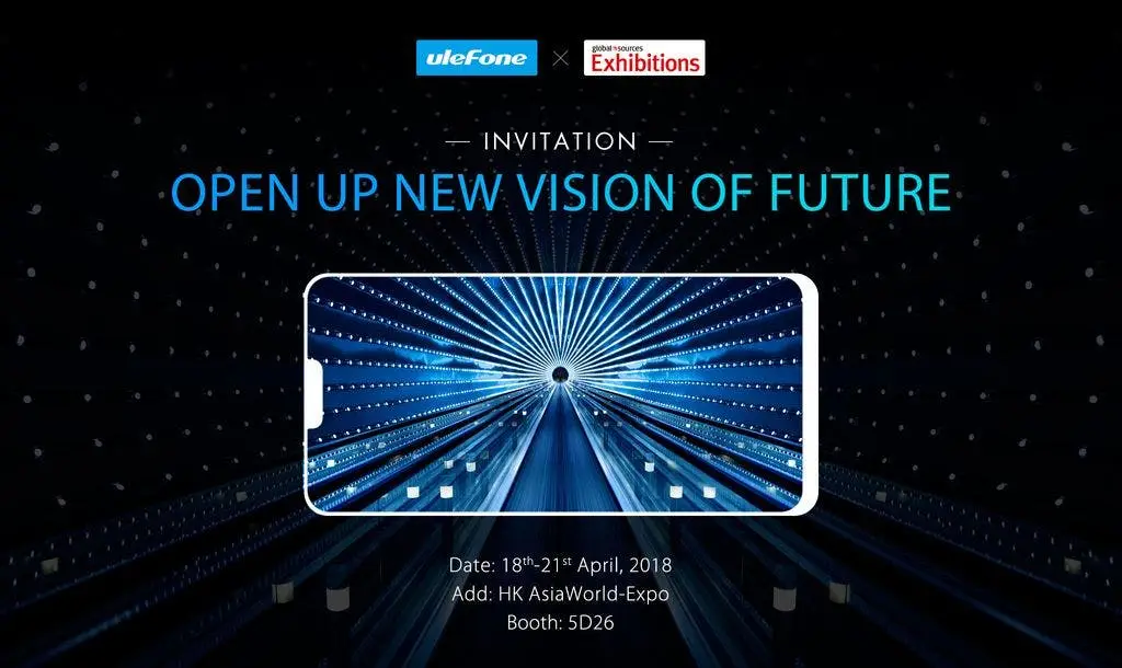 Ulefone getting ready for the Global Source Electronics 2018