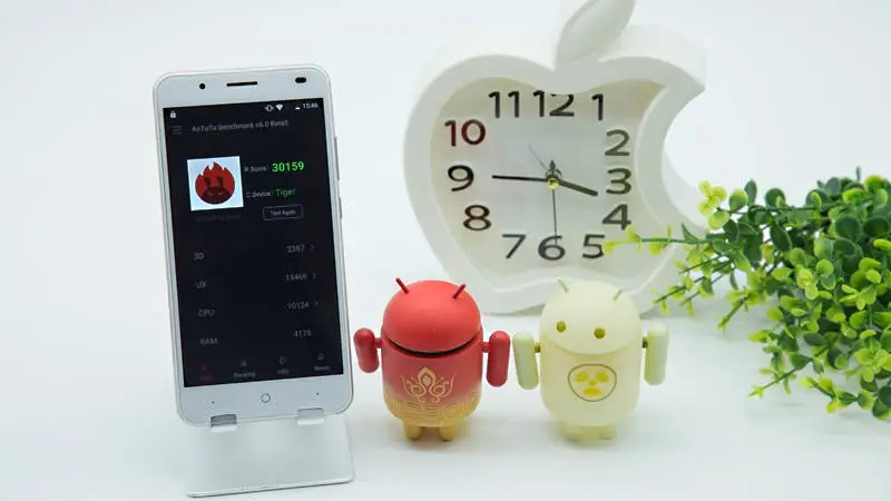 Ulefone Tiger scored over 30k points in Antutu