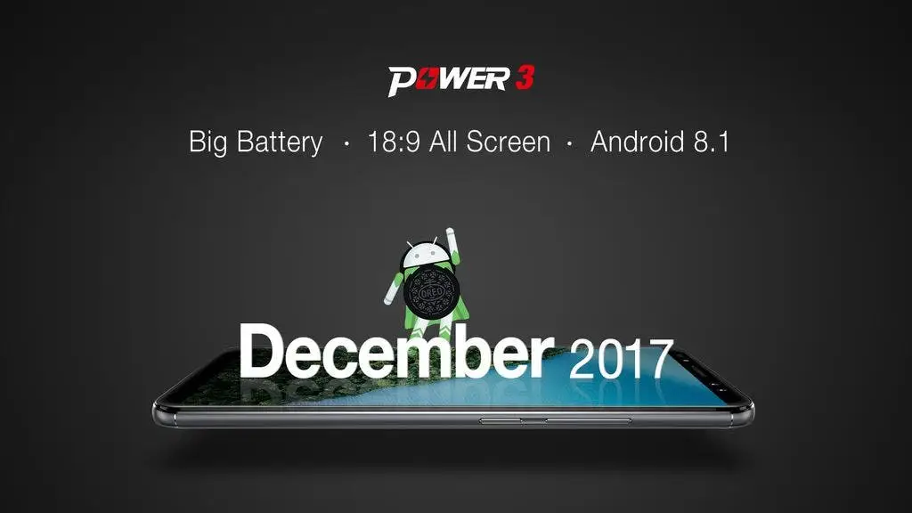 Ulefone Power 3 coming soon with big battery and Android 8.1 Oreo