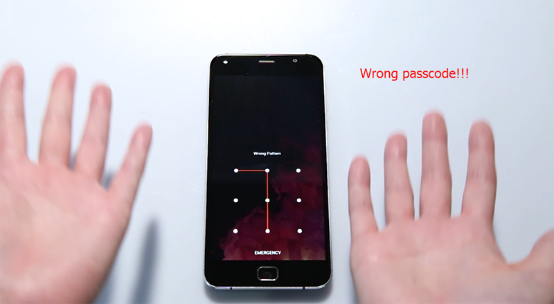 How to reset the UMI Touch when you forget the password?