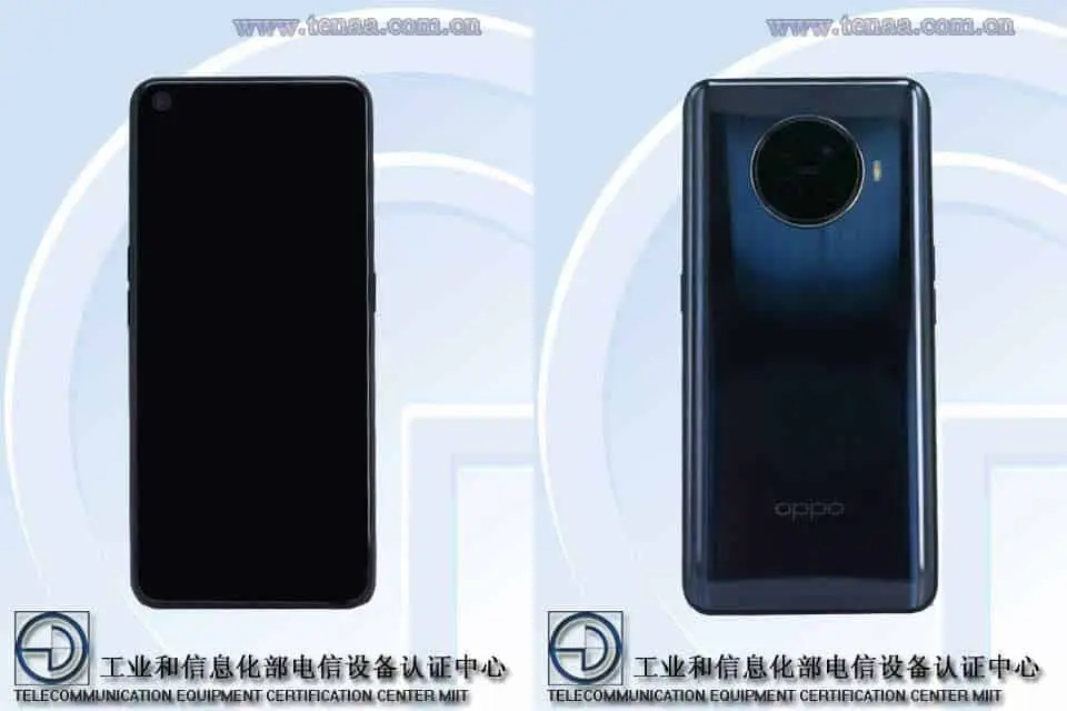 OPPO Reno Ace 2 Passed TENAA Certification, Uses OREO Rear-Camera Design