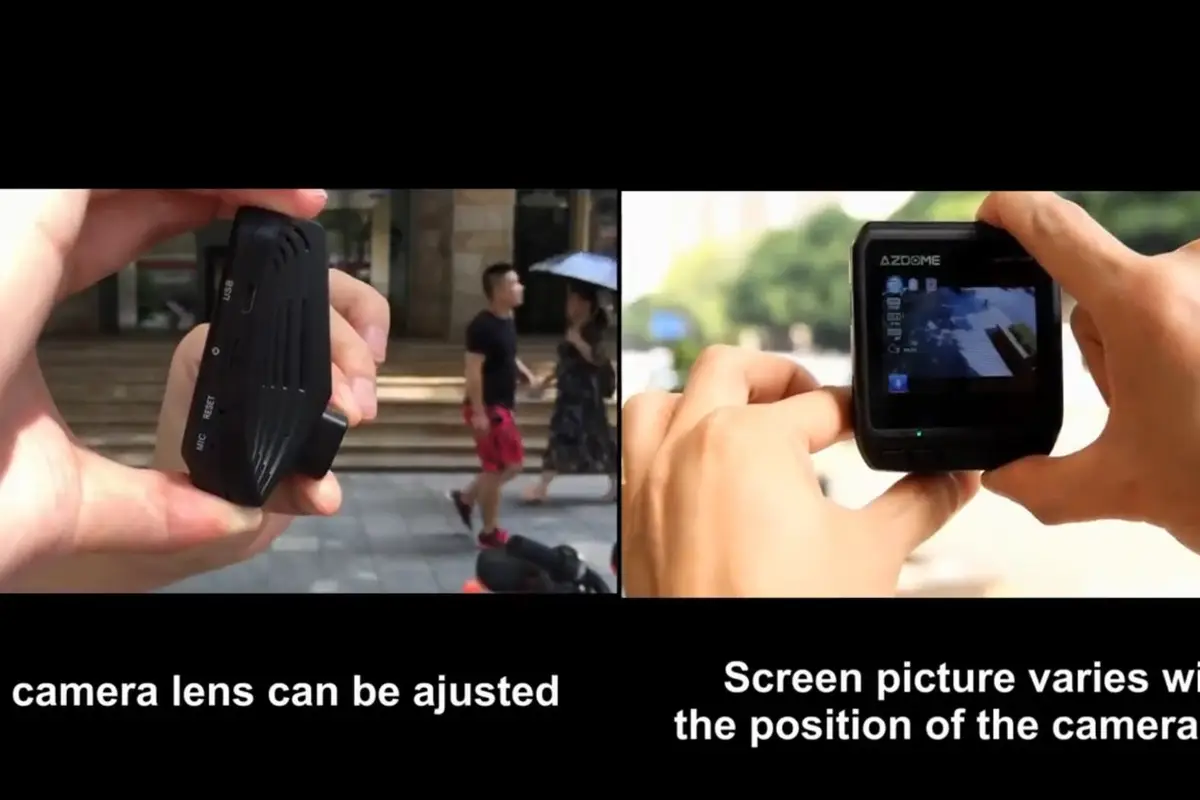Azdome DAB211 Car Dashcam comes with a 30° Adjustable Lens Angle
